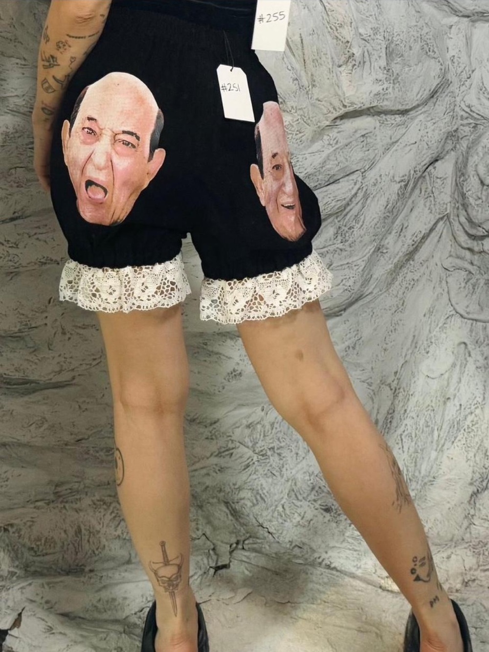 SMALL Marcus Pork Thick Linen Sample Bloomers